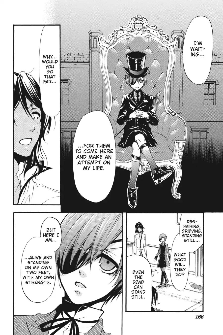 Kuroshitsuji Chapter 19 page 12 - Chapter 19: At midnight: The Butler, Superhuman