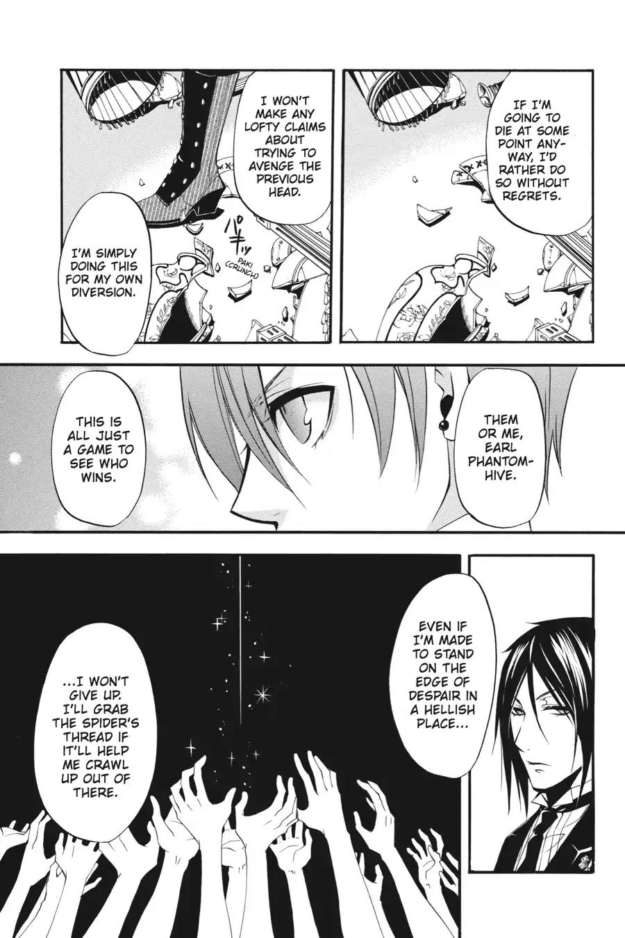 Kuroshitsuji Chapter 19 page 13 - Chapter 19: At midnight: The Butler, Superhuman