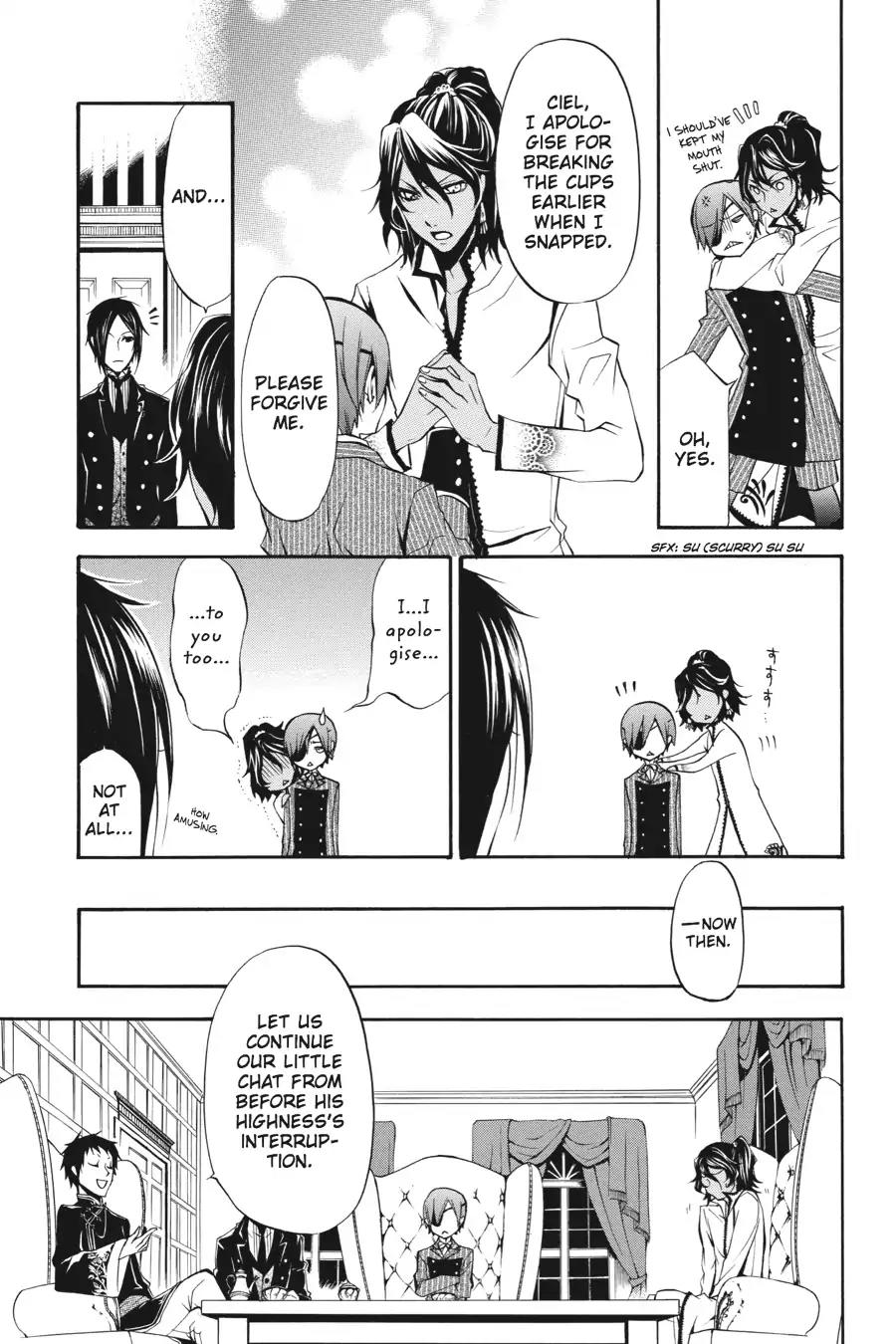 Kuroshitsuji Chapter 19 page 17 - Chapter 19: At midnight: The Butler, Superhuman
