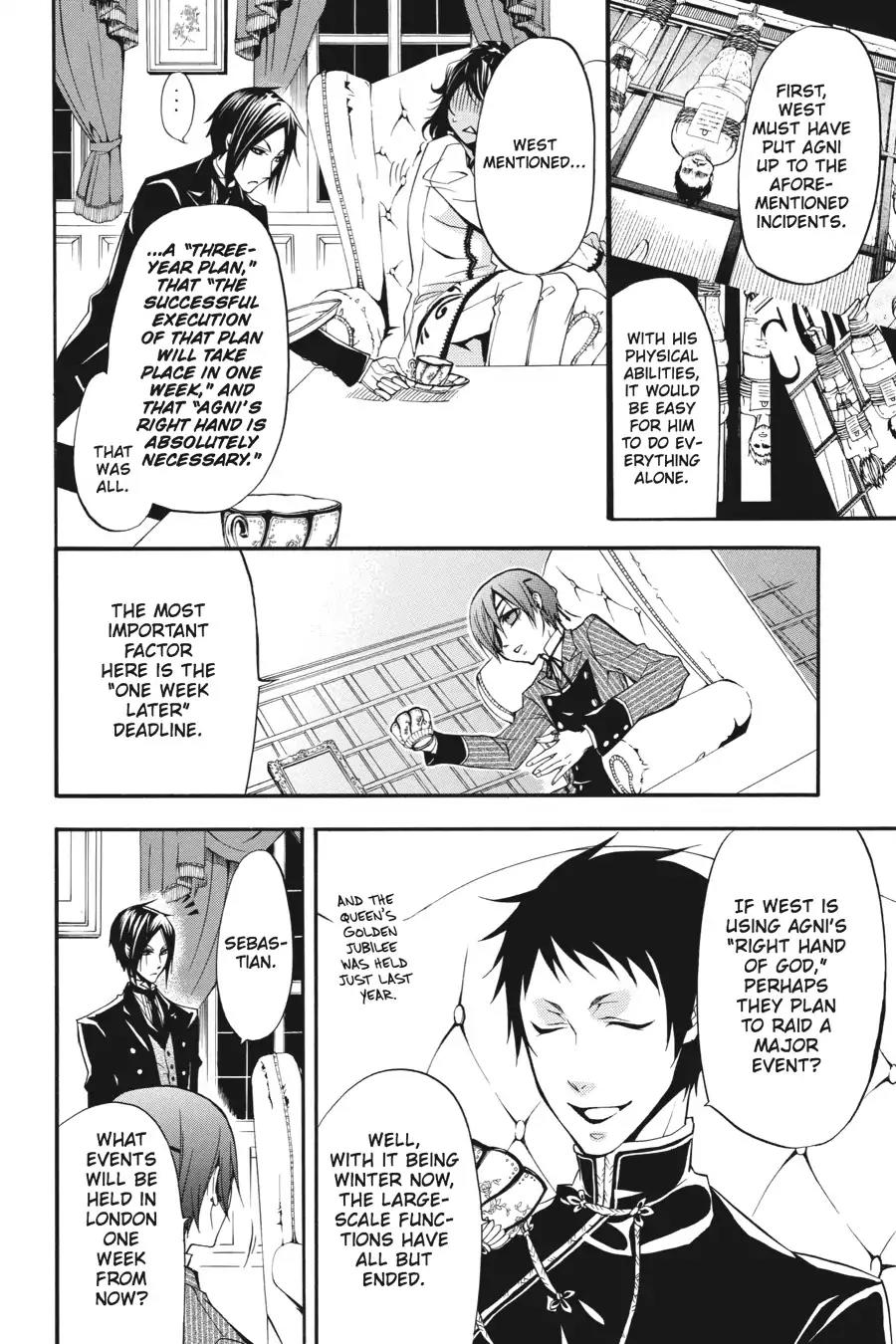 Kuroshitsuji Chapter 19 page 18 - Chapter 19: At midnight: The Butler, Superhuman