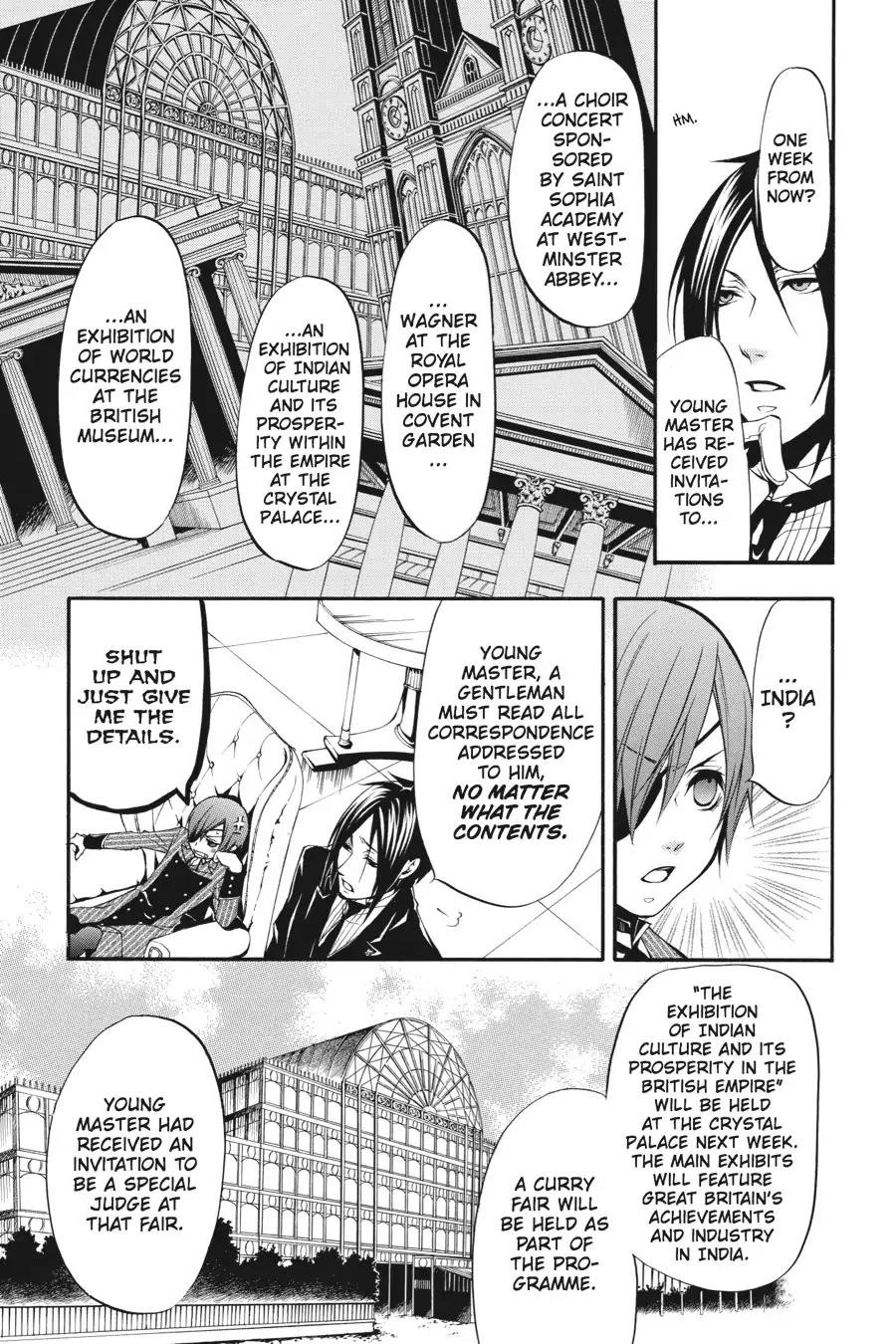 Kuroshitsuji Chapter 19 page 19 - Chapter 19: At midnight: The Butler, Superhuman