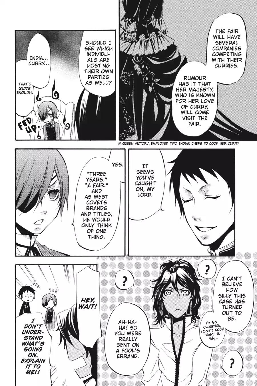 Kuroshitsuji Chapter 19 page 20 - Chapter 19: At midnight: The Butler, Superhuman