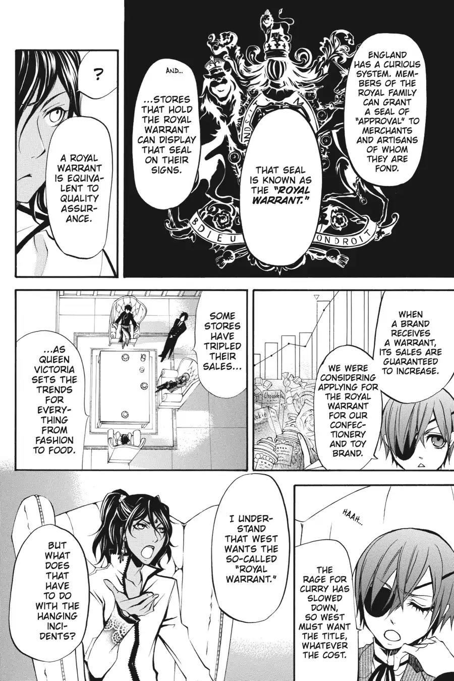 Kuroshitsuji Chapter 19 page 22 - Chapter 19: At midnight: The Butler, Superhuman