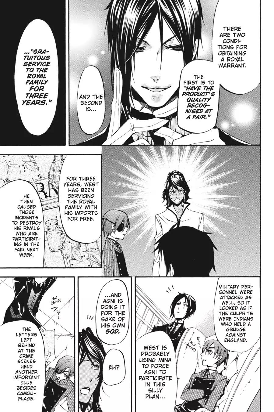 Kuroshitsuji Chapter 19 page 23 - Chapter 19: At midnight: The Butler, Superhuman