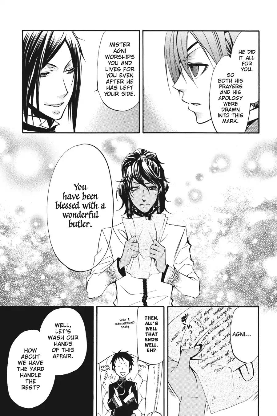Kuroshitsuji Chapter 19 page 25 - Chapter 19: At midnight: The Butler, Superhuman