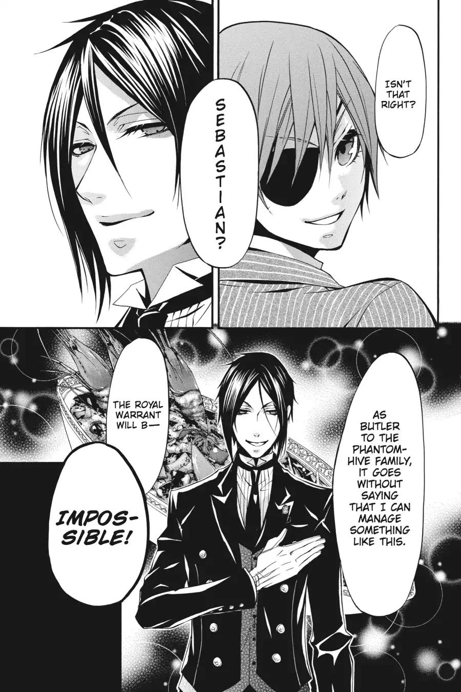 Kuroshitsuji Chapter 19 page 29 - Chapter 19: At midnight: The Butler, Superhuman