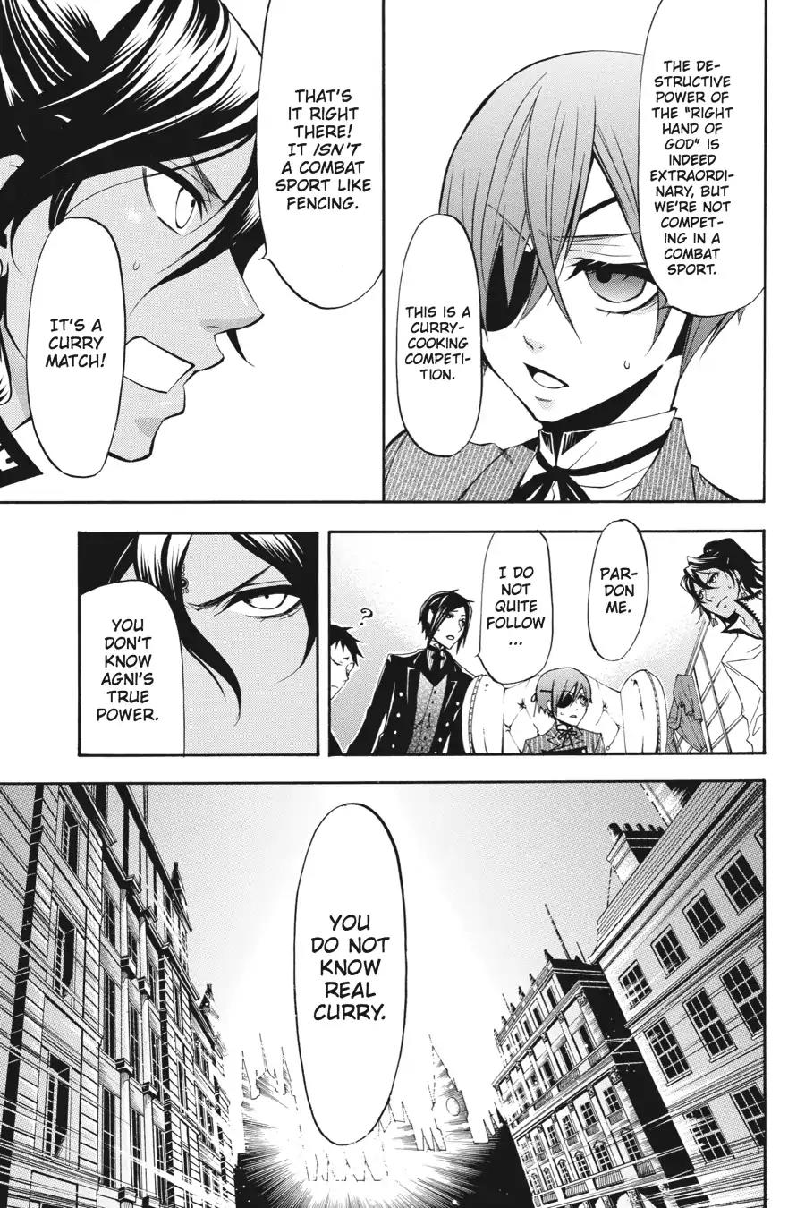 Kuroshitsuji Chapter 19 page 31 - Chapter 19: At midnight: The Butler, Superhuman