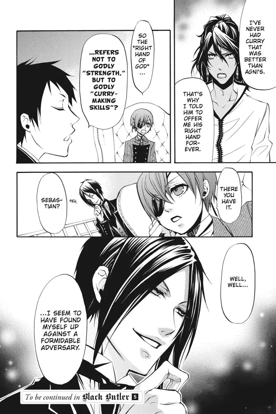 Kuroshitsuji Chapter 19 page 36 - Chapter 19: At midnight: The Butler, Superhuman