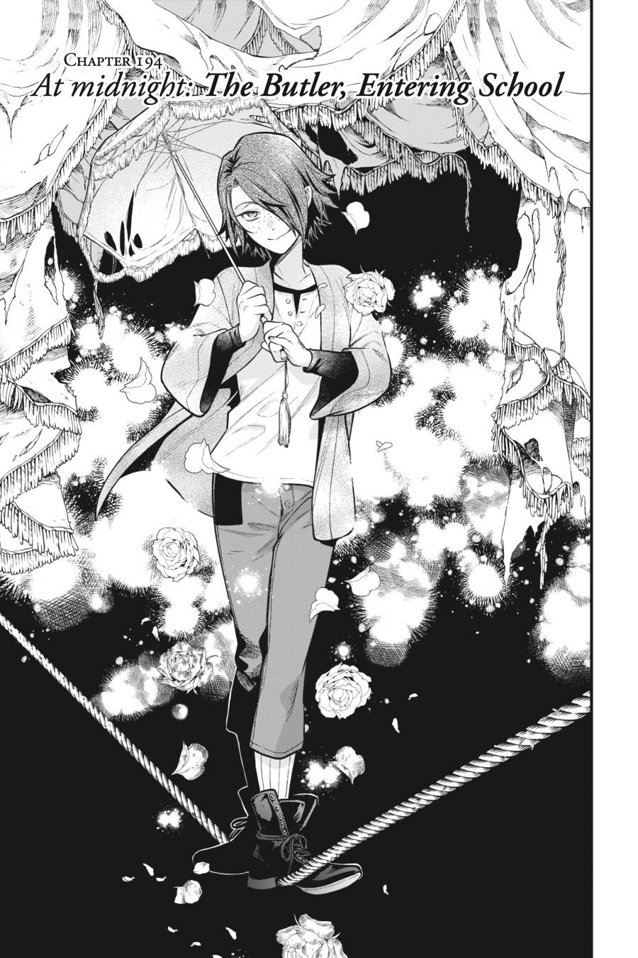 Kuroshitsuji Chapter 194 page 1 - Chapter 194