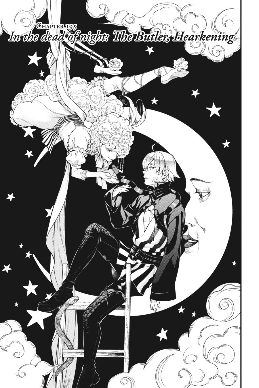 Kuroshitsuji Chapter 195 page 1 - Chapter 195
