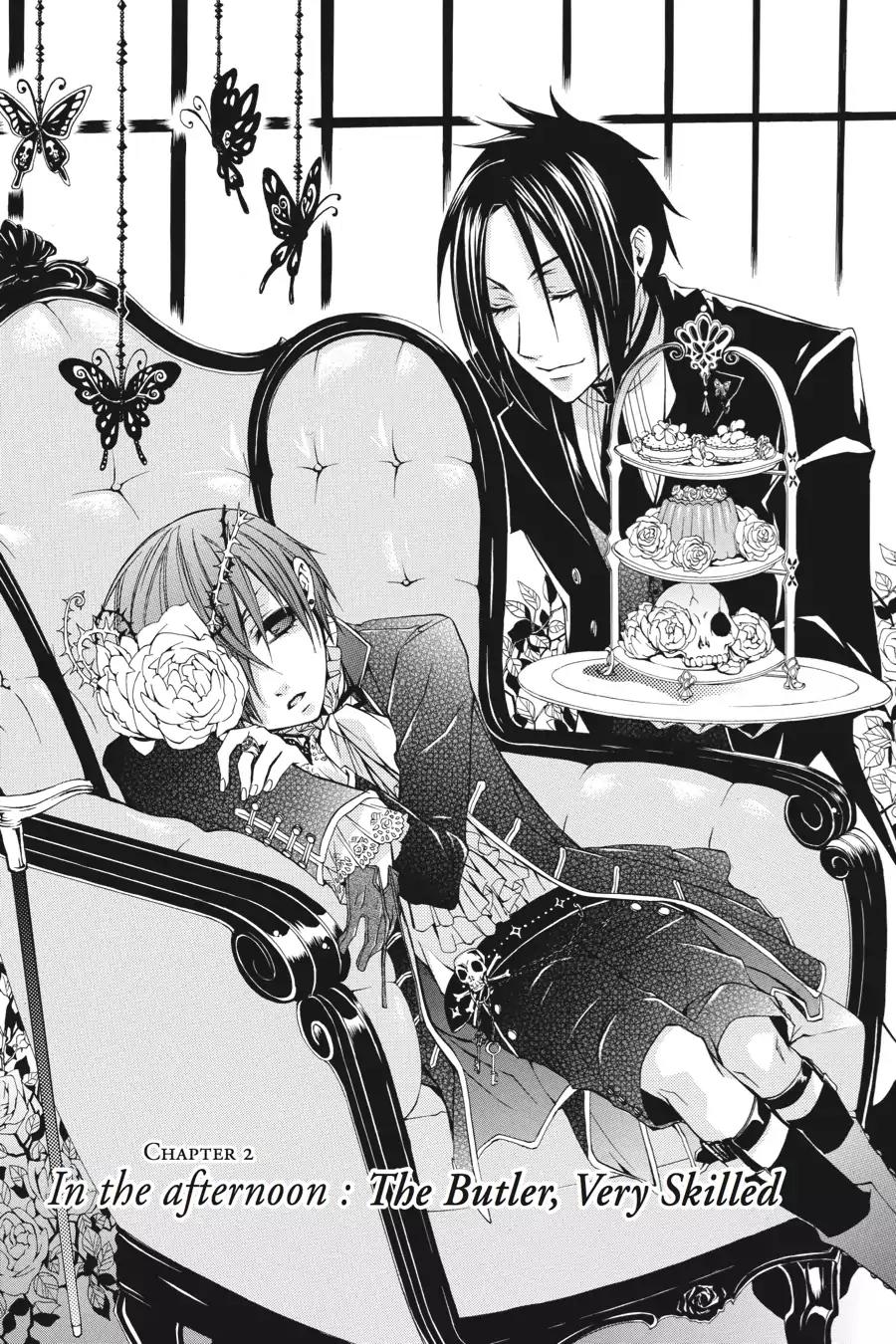 Kuroshitsuji Chapter 2: In the afternoon: The Butler, Very Skilled thumbnail