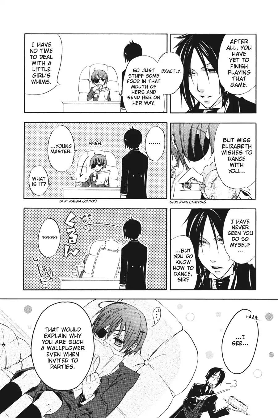 Kuroshitsuji Chapter 2 page 16 - Chapter 2: In the afternoon: The Butler, Very Skilled