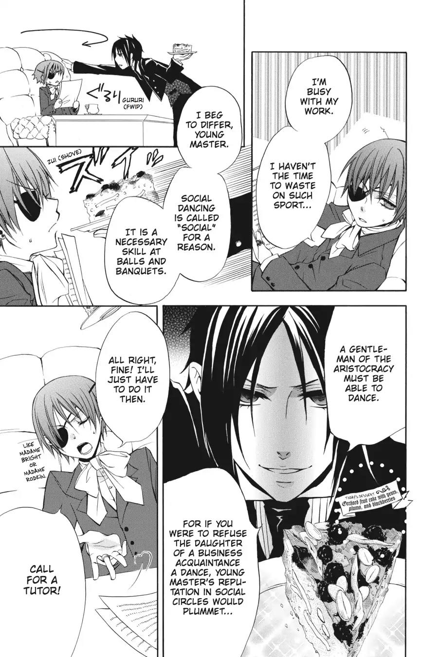 Kuroshitsuji Chapter 2 page 17 - Chapter 2: In the afternoon: The Butler, Very Skilled