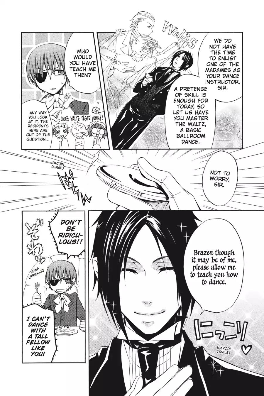 Kuroshitsuji Chapter 2 page 18 - Chapter 2: In the afternoon: The Butler, Very Skilled