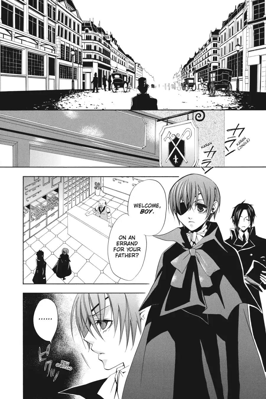 Kuroshitsuji Chapter 2 page 2 - Chapter 2: In the afternoon: The Butler, Very Skilled