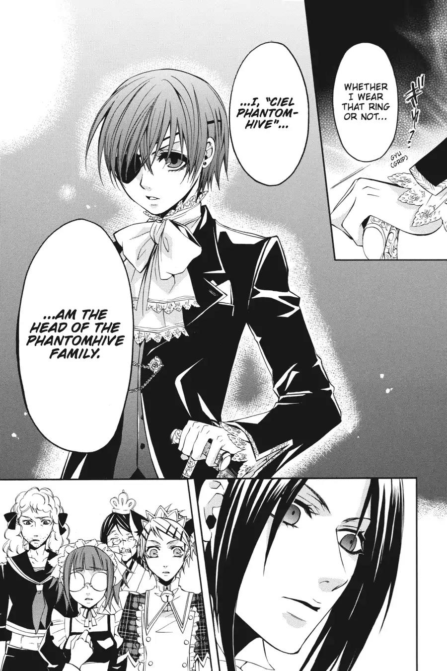 Kuroshitsuji Chapter 2 page 33 - Chapter 2: In the afternoon: The Butler, Very Skilled