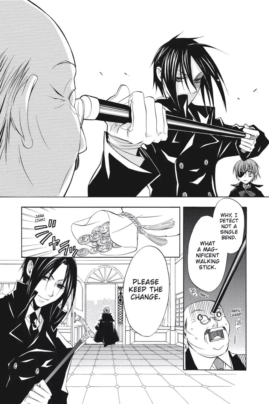 Kuroshitsuji Chapter 2 page 4 - Chapter 2: In the afternoon: The Butler, Very Skilled