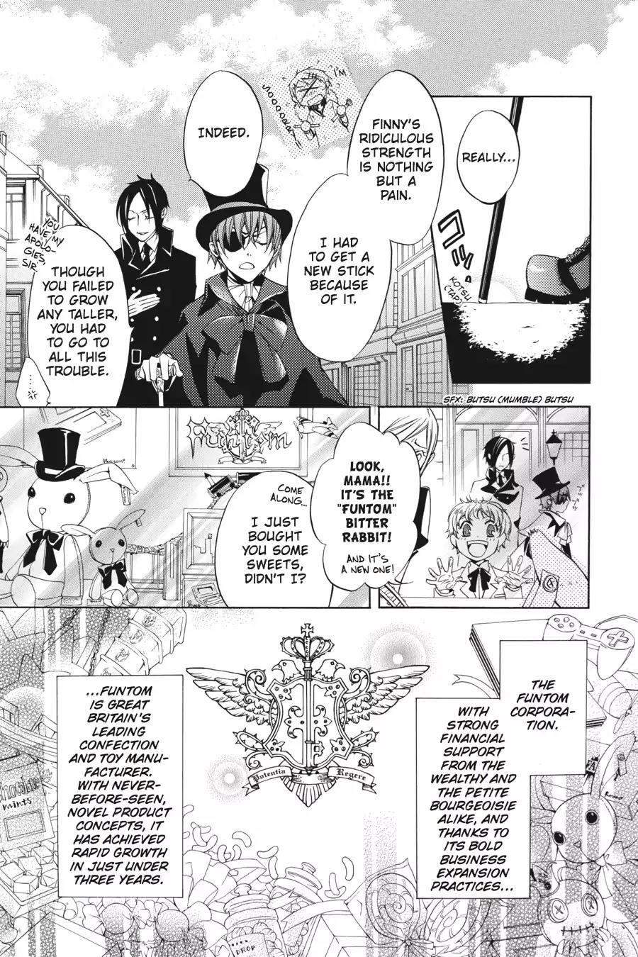 Kuroshitsuji Chapter 2 page 5 - Chapter 2: In the afternoon: The Butler, Very Skilled