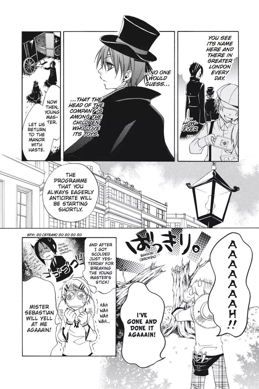 Kuroshitsuji Chapter 2 page 6 - Chapter 2: In the afternoon: The Butler, Very Skilled