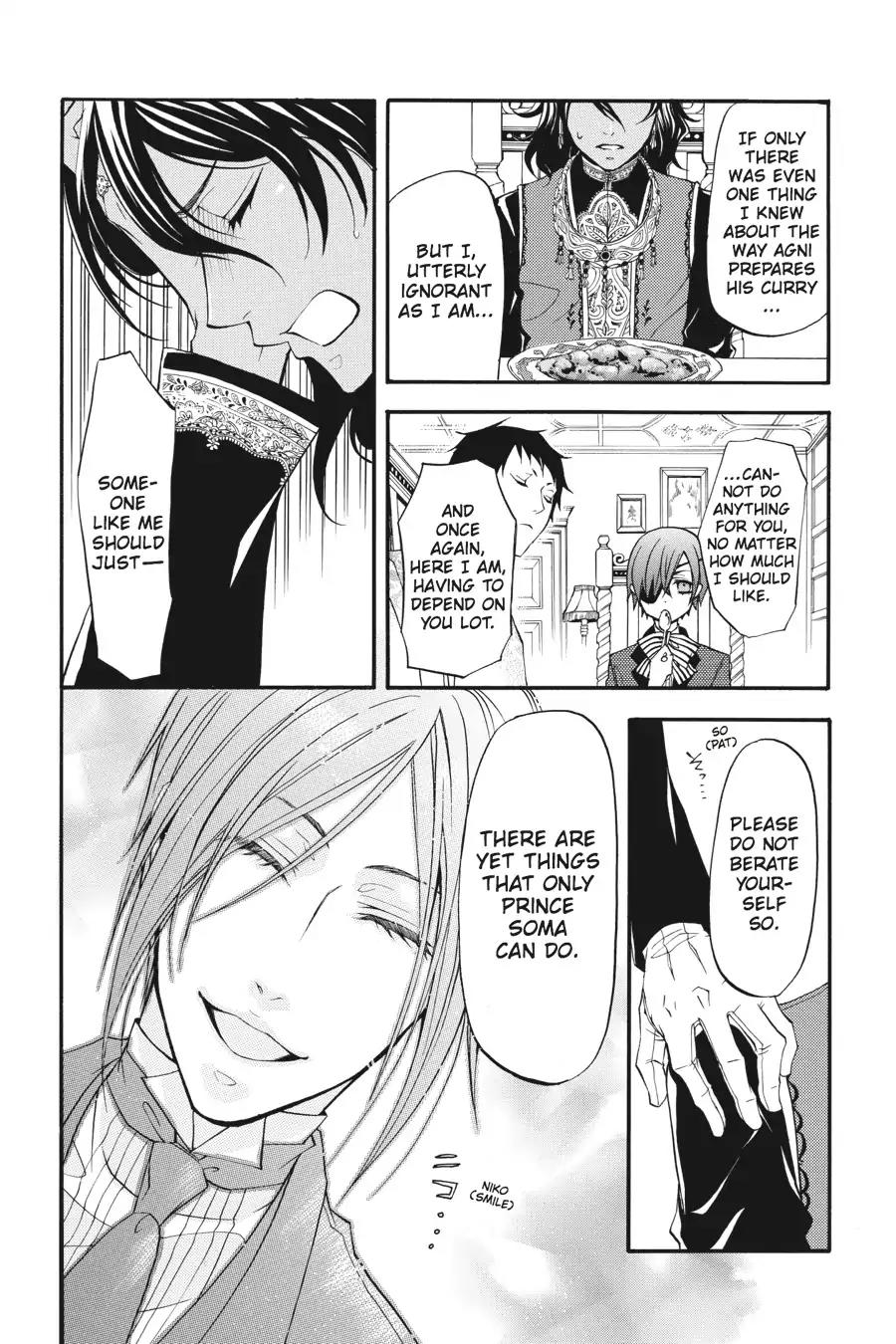 Kuroshitsuji Chapter 20 page 17 - Chapter 20: In the morning: The Butler, Cogitating