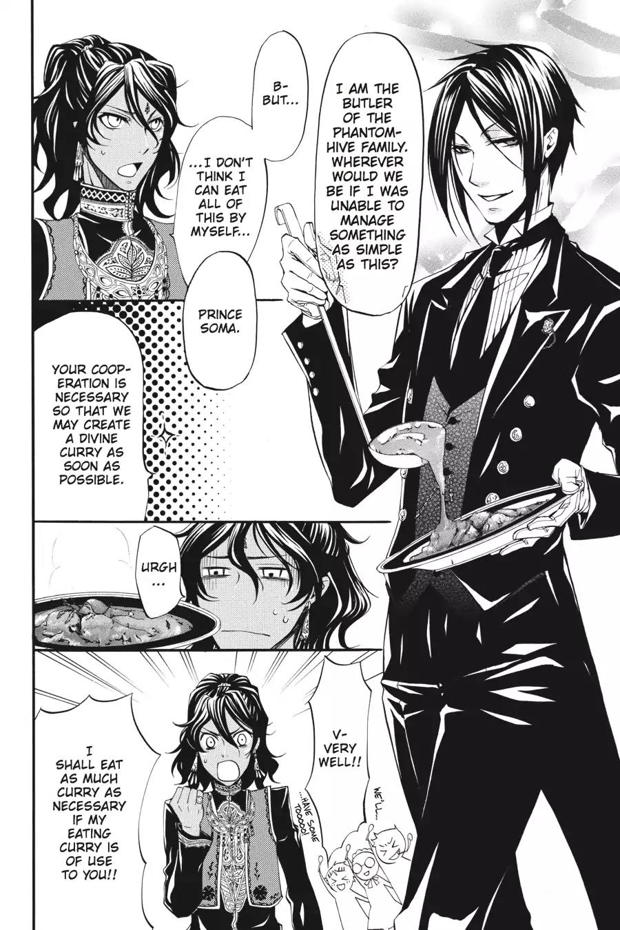 Kuroshitsuji Chapter 20 page 19 - Chapter 20: In the morning: The Butler, Cogitating