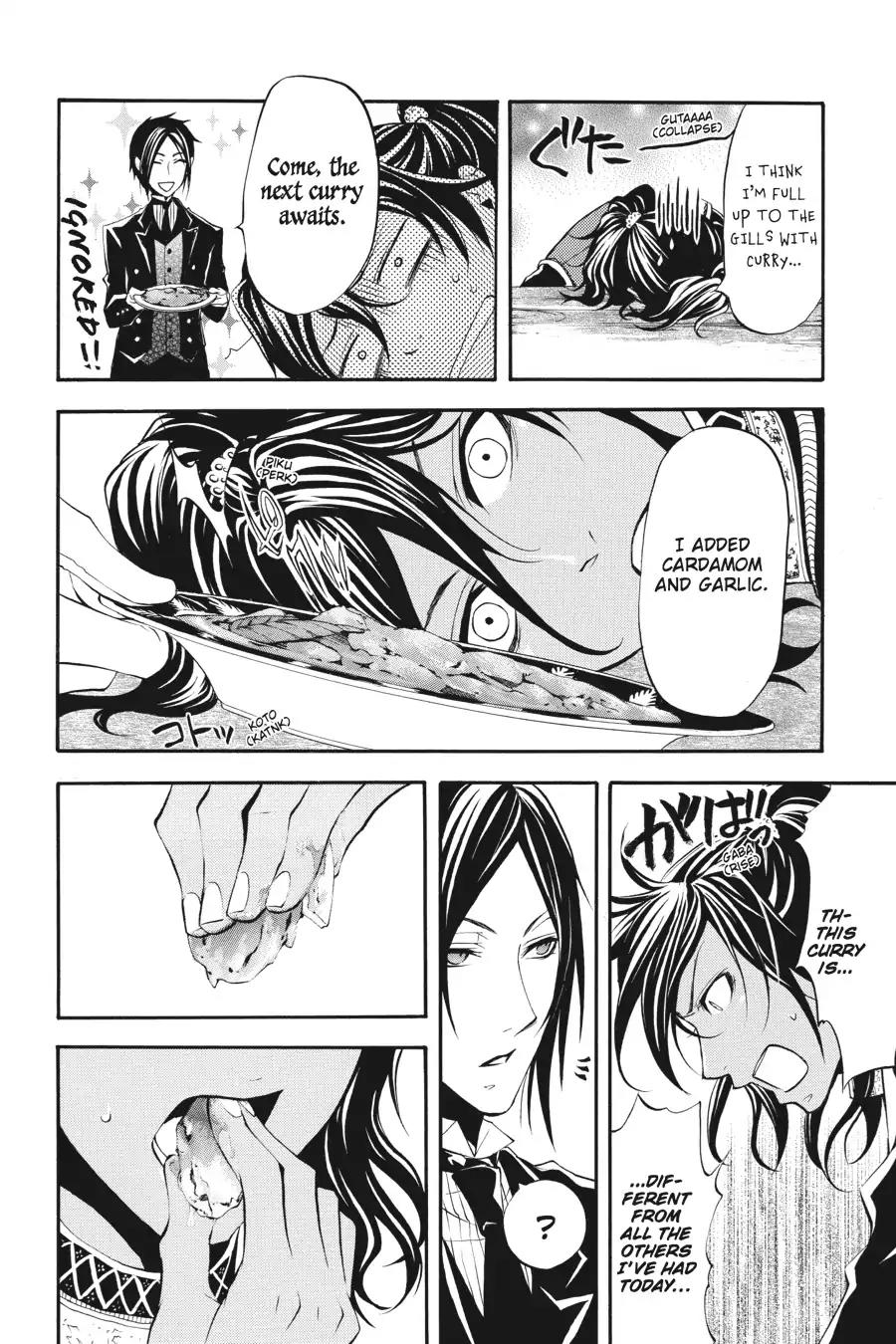 Kuroshitsuji Chapter 20 page 21 - Chapter 20: In the morning: The Butler, Cogitating
