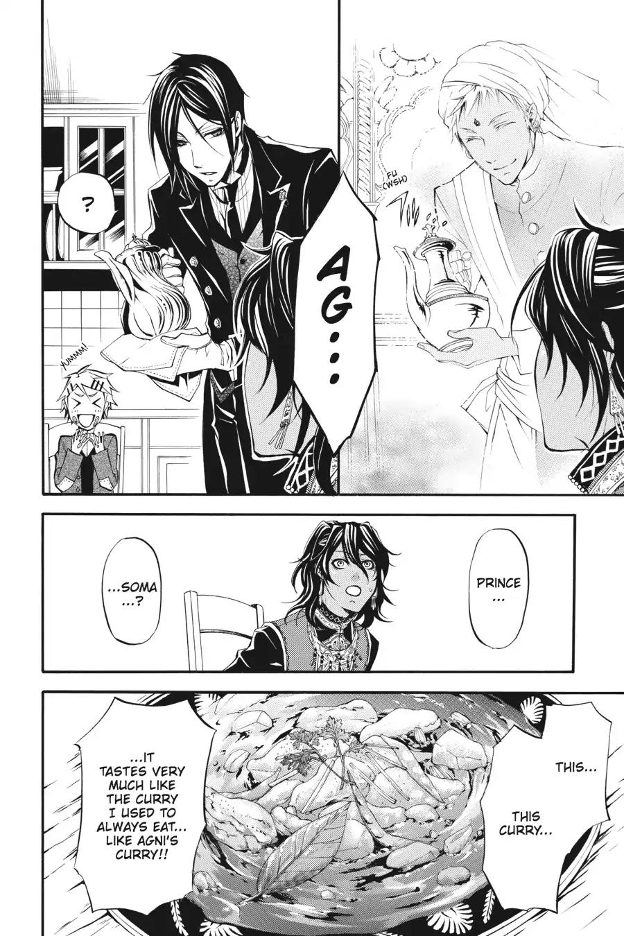 Kuroshitsuji Chapter 20 page 23 - Chapter 20: In the morning: The Butler, Cogitating