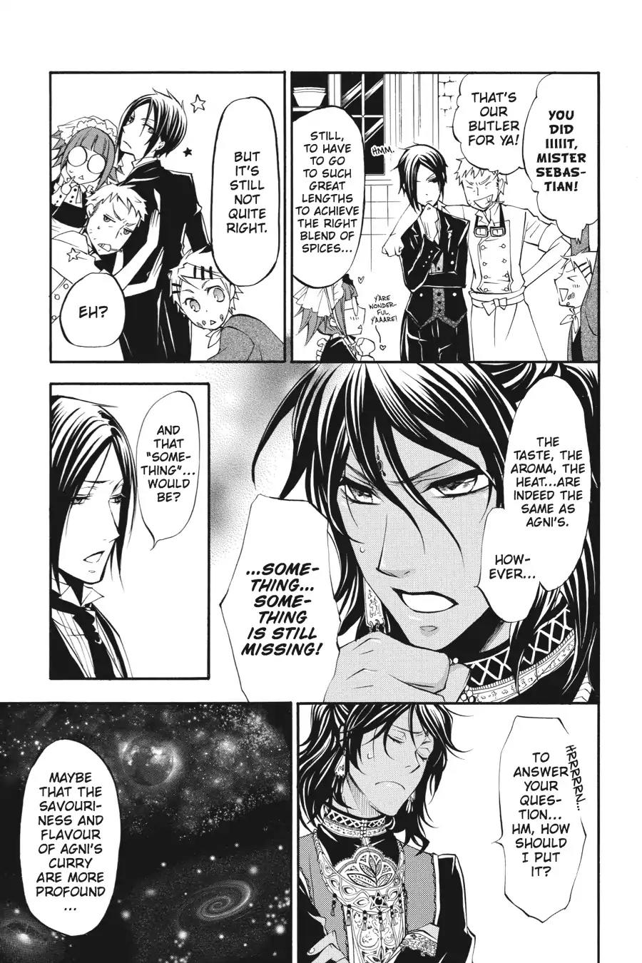 Kuroshitsuji Chapter 20 page 24 - Chapter 20: In the morning: The Butler, Cogitating
