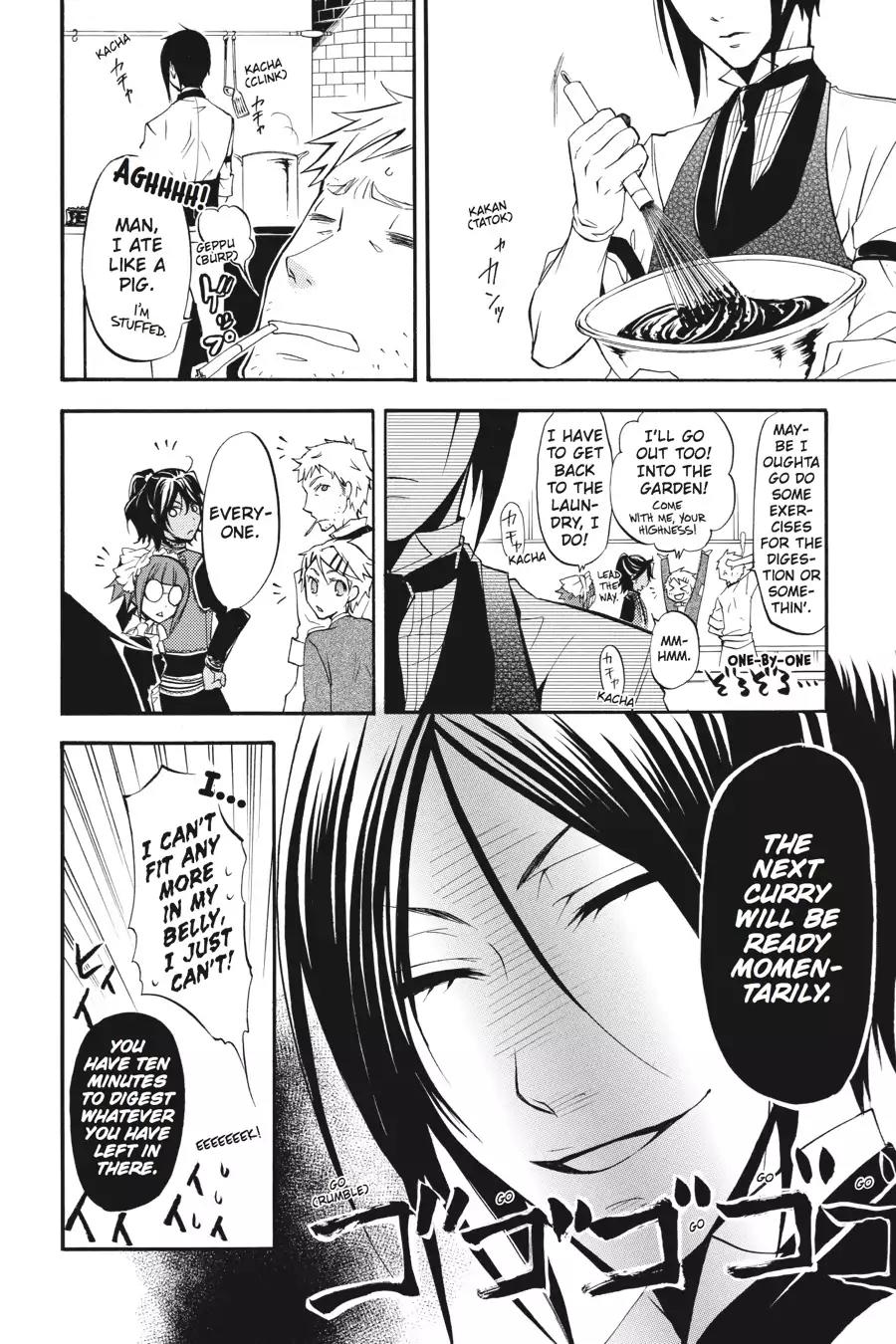 Kuroshitsuji Chapter 20 page 29 - Chapter 20: In the morning: The Butler, Cogitating