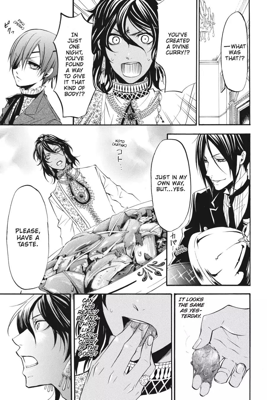 Kuroshitsuji Chapter 20 page 32 - Chapter 20: In the morning: The Butler, Cogitating