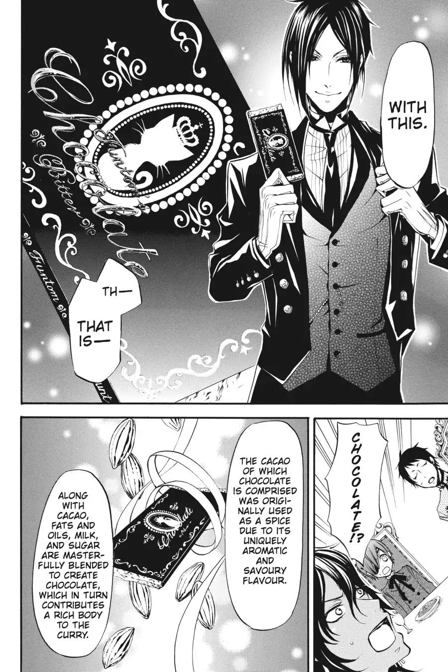 Kuroshitsuji Chapter 20 page 37 - Chapter 20: In the morning: The Butler, Cogitating