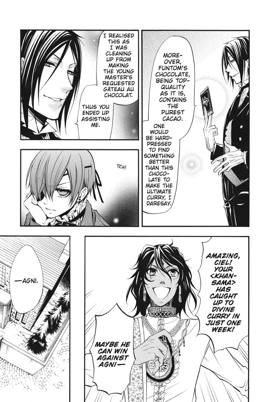 Kuroshitsuji Chapter 20 page 38 - Chapter 20: In the morning: The Butler, Cogitating