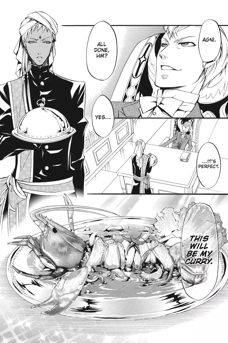 Kuroshitsuji Chapter 20 page 39 - Chapter 20: In the morning: The Butler, Cogitating