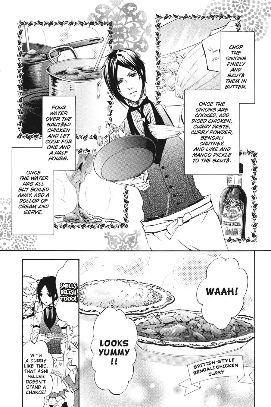 Kuroshitsuji Chapter 20 page 6 - Chapter 20: In the morning: The Butler, Cogitating