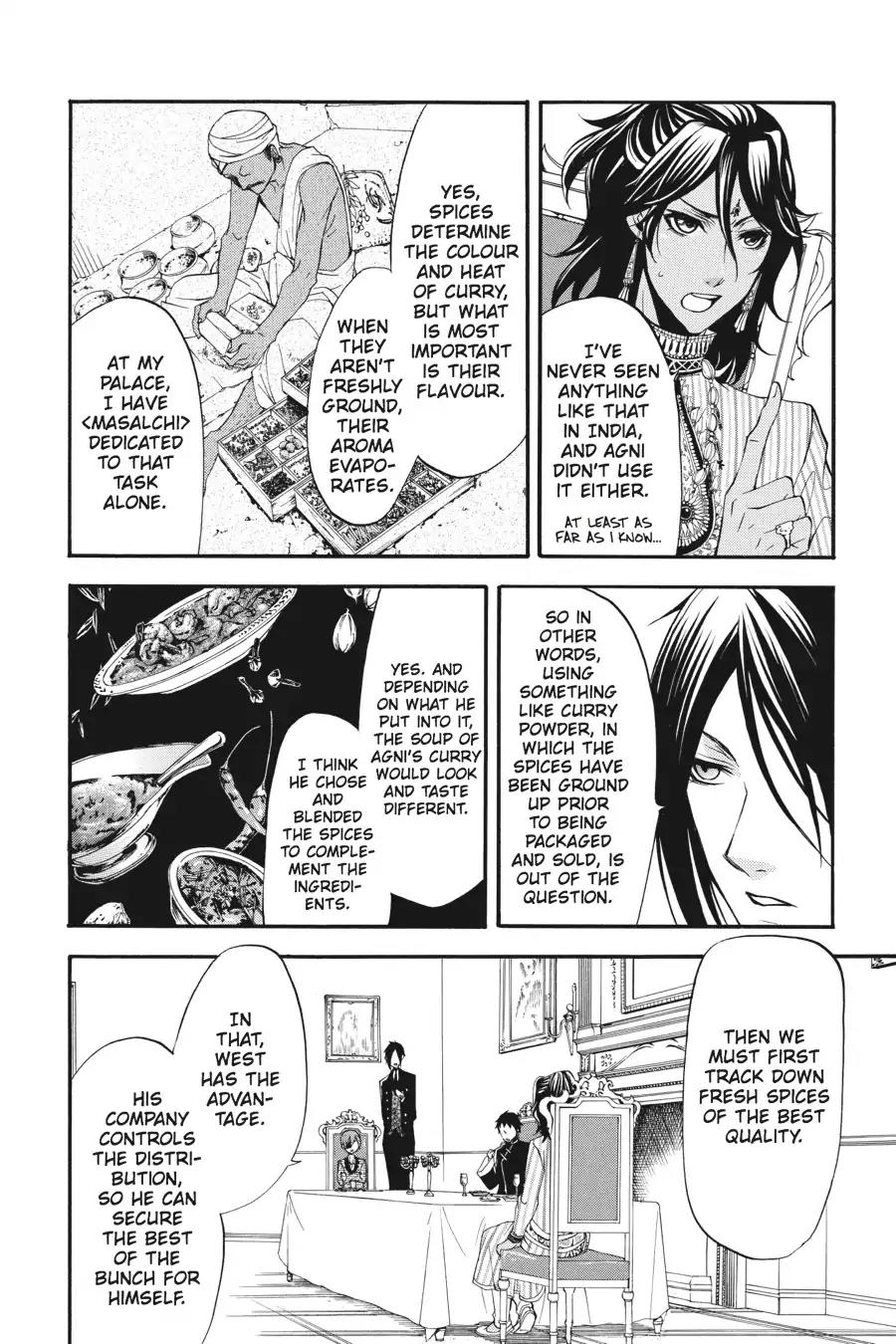 Kuroshitsuji Chapter 20 page 9 - Chapter 20: In the morning: The Butler, Cogitating