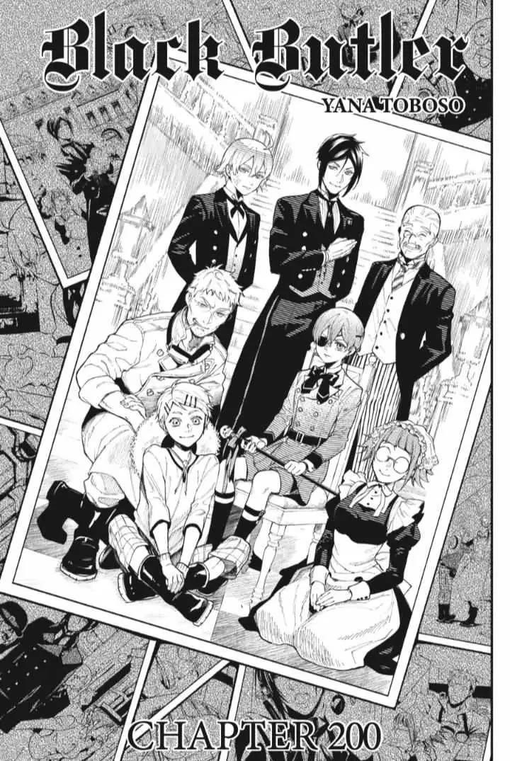 Kuroshitsuji Chapter 200 page 1 - Chapter 200