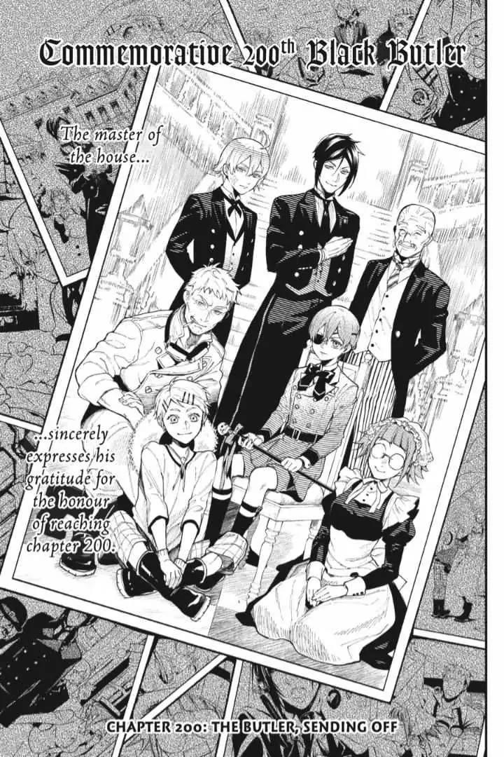 Kuroshitsuji Chapter 200 page 2 - Chapter 200