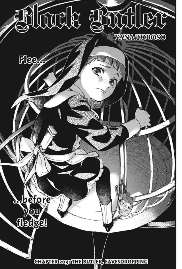 Kuroshitsuji Chapter 203 page 1 - Chapter 203