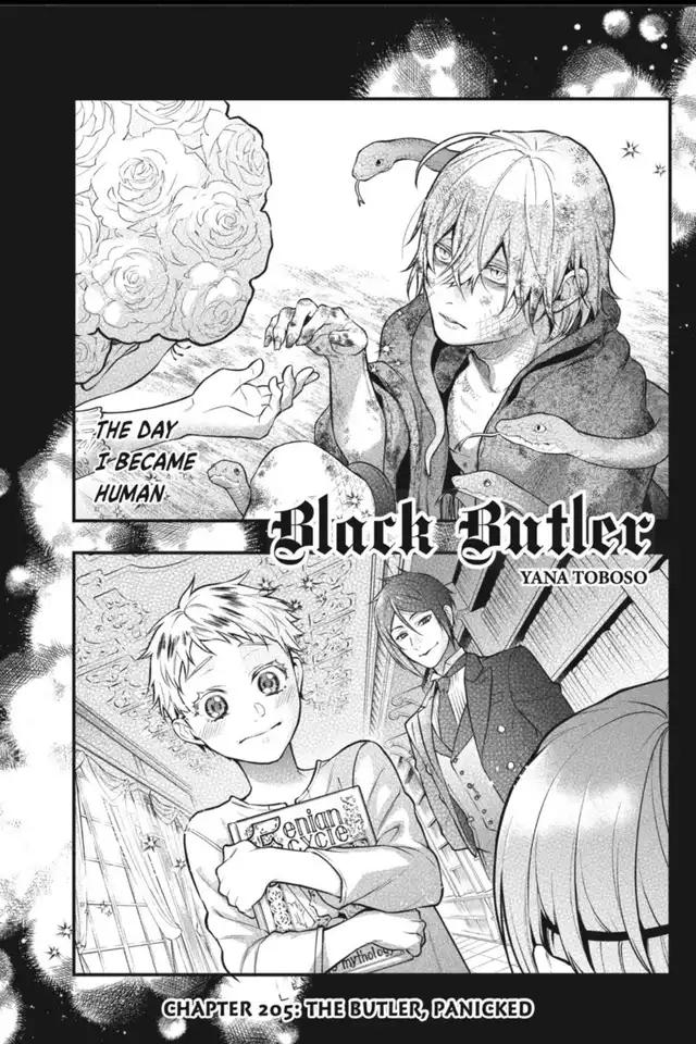 Kuroshitsuji Chapter 205 page 1 - Chapter 205