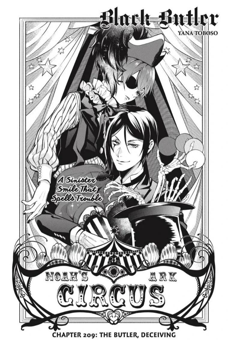 Kuroshitsuji Chapter 209 page 1 - Chapter 209