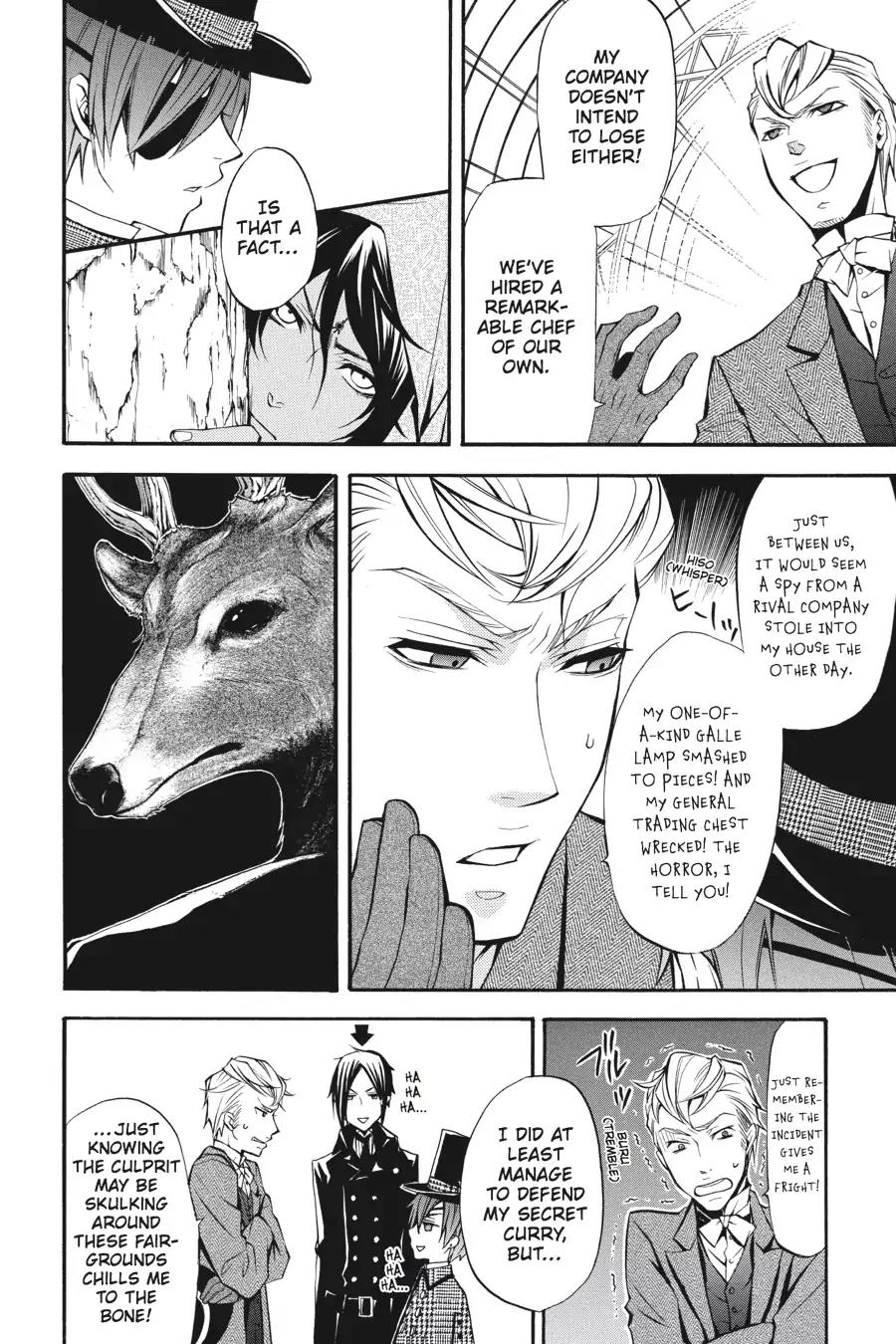 Kuroshitsuji Chapter 21 page 10 - Chapter 21: In the afternoon: The Butler, Competitive