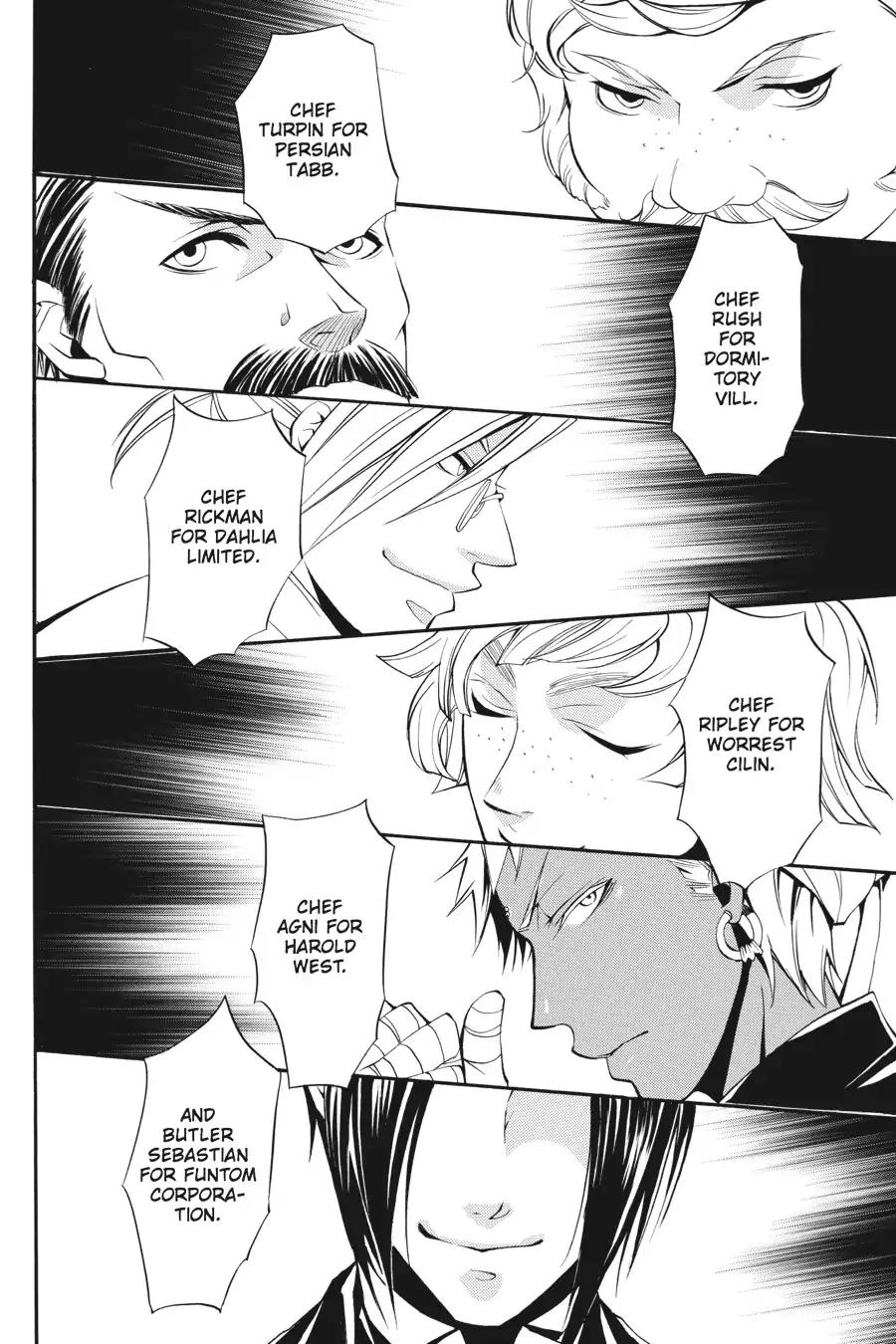 Kuroshitsuji Chapter 21 page 18 - Chapter 21: In the afternoon: The Butler, Competitive