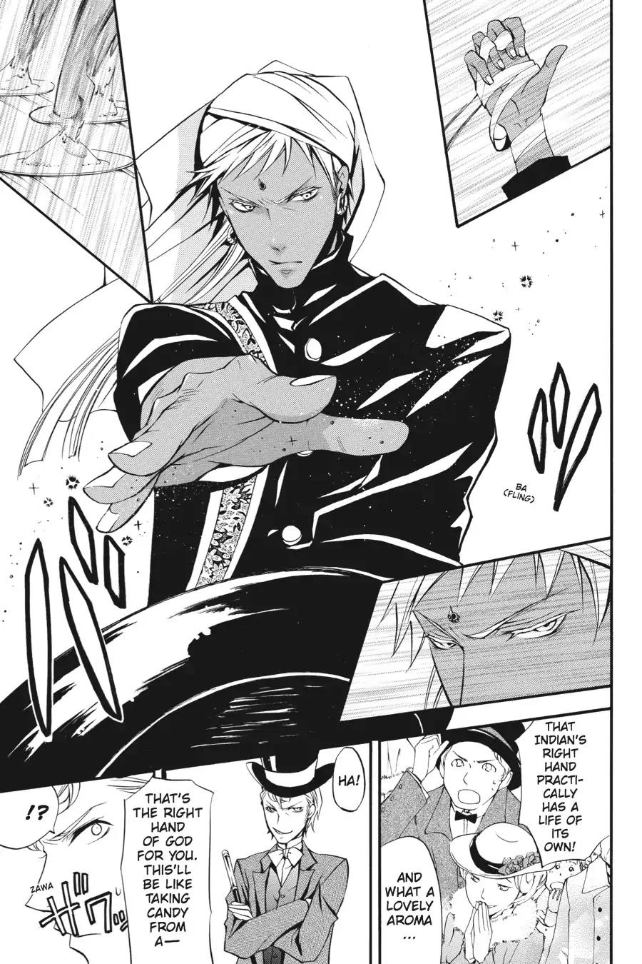 Kuroshitsuji Chapter 21 page 21 - Chapter 21: In the afternoon: The Butler, Competitive