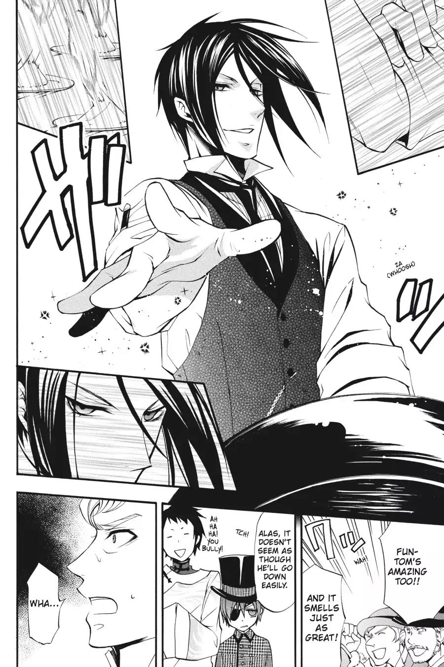 Kuroshitsuji Chapter 21 page 22 - Chapter 21: In the afternoon: The Butler, Competitive