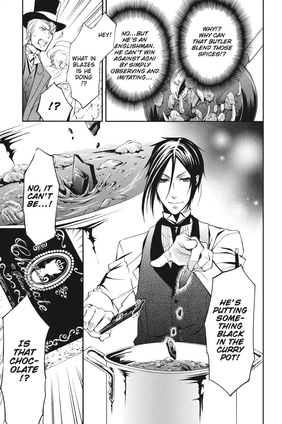 Kuroshitsuji Chapter 21 page 23 - Chapter 21: In the afternoon: The Butler, Competitive