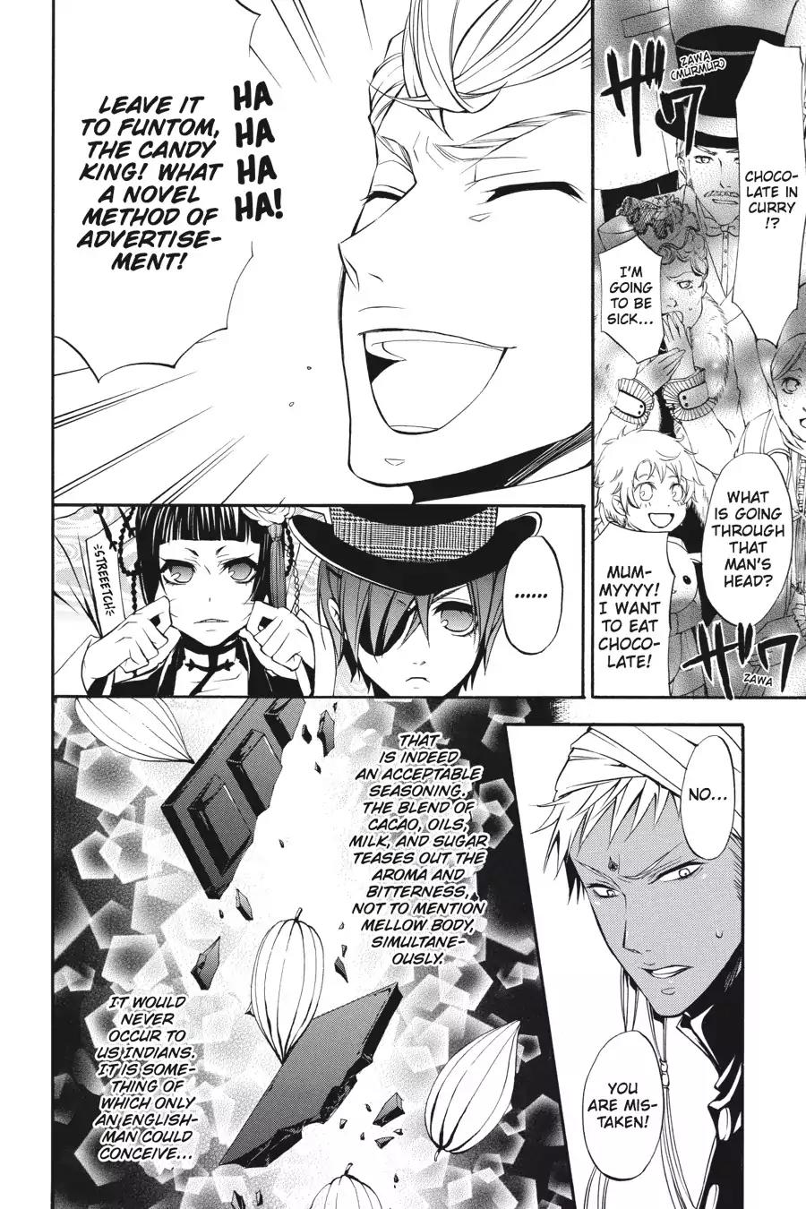 Kuroshitsuji Chapter 21 page 24 - Chapter 21: In the afternoon: The Butler, Competitive