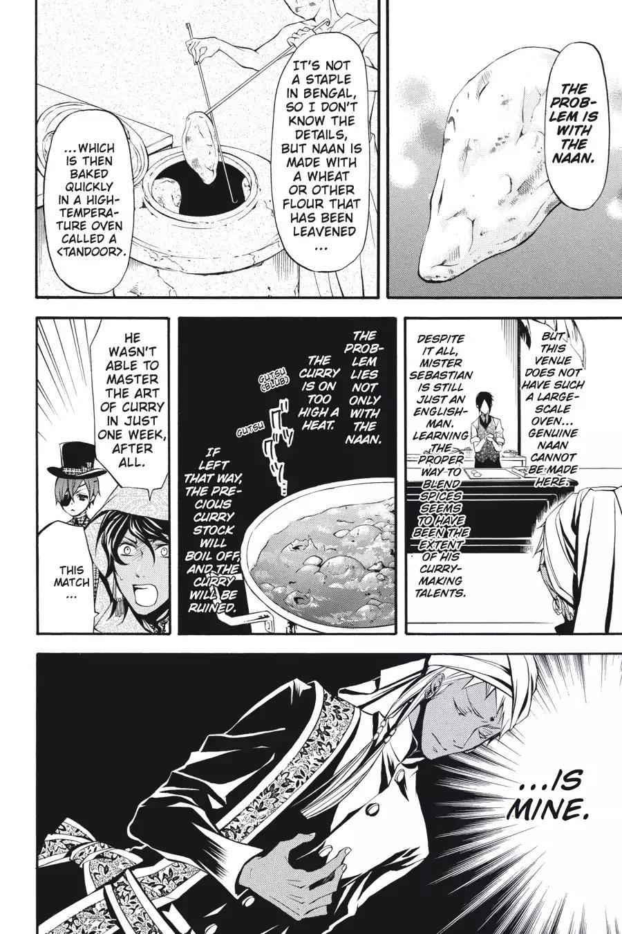 Kuroshitsuji Chapter 21 page 28 - Chapter 21: In the afternoon: The Butler, Competitive