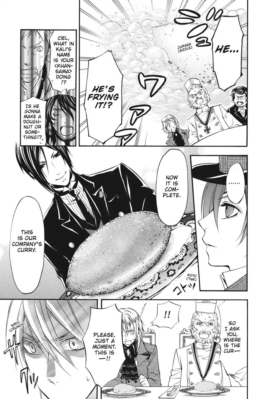 Kuroshitsuji Chapter 21 page 35 - Chapter 21: In the afternoon: The Butler, Competitive