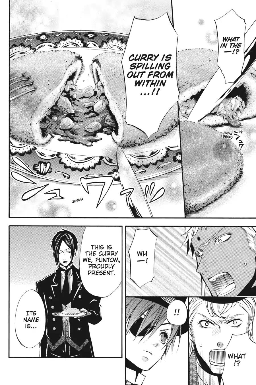 Kuroshitsuji Chapter 21 page 36 - Chapter 21: In the afternoon: The Butler, Competitive