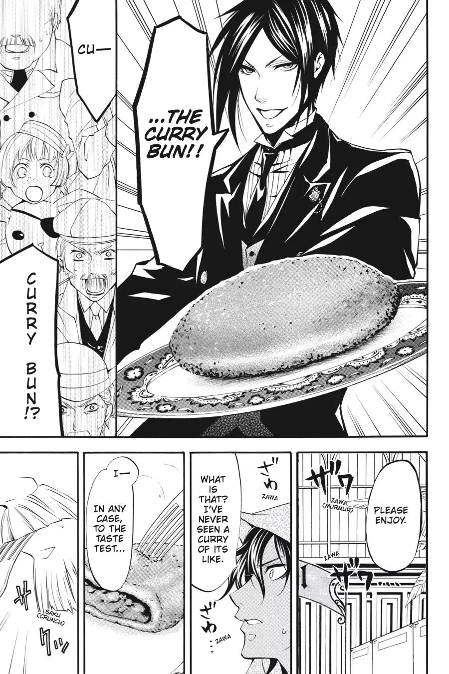 Kuroshitsuji Chapter 21 page 37 - Chapter 21: In the afternoon: The Butler, Competitive